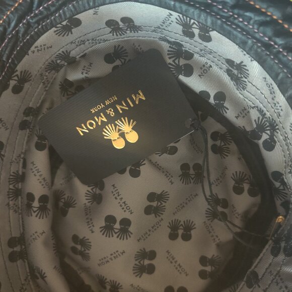 Min and Mon leather eyes hat New OS - Picture 2 of 3